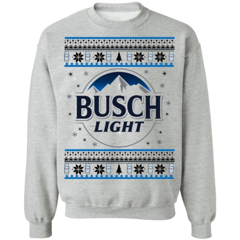 Busch Light Christmas sweater