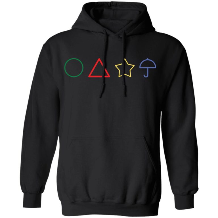 Squid Game Circle Triangle Star Umbrella shirt