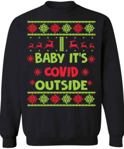 Baby it’s covid outside Christmas sweater