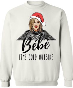 Moira Rose bebe it’s cold outside Christmas sweater