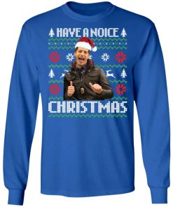 Jake Peralta have a noice Christmas sweater