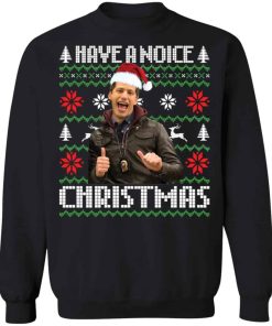 Jake Peralta have a noice Christmas sweater
