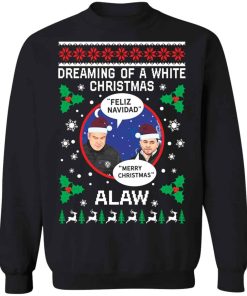 Leeds Marcelo Bielsa Feliz Navidad Dreaming of a white Christmas sweater