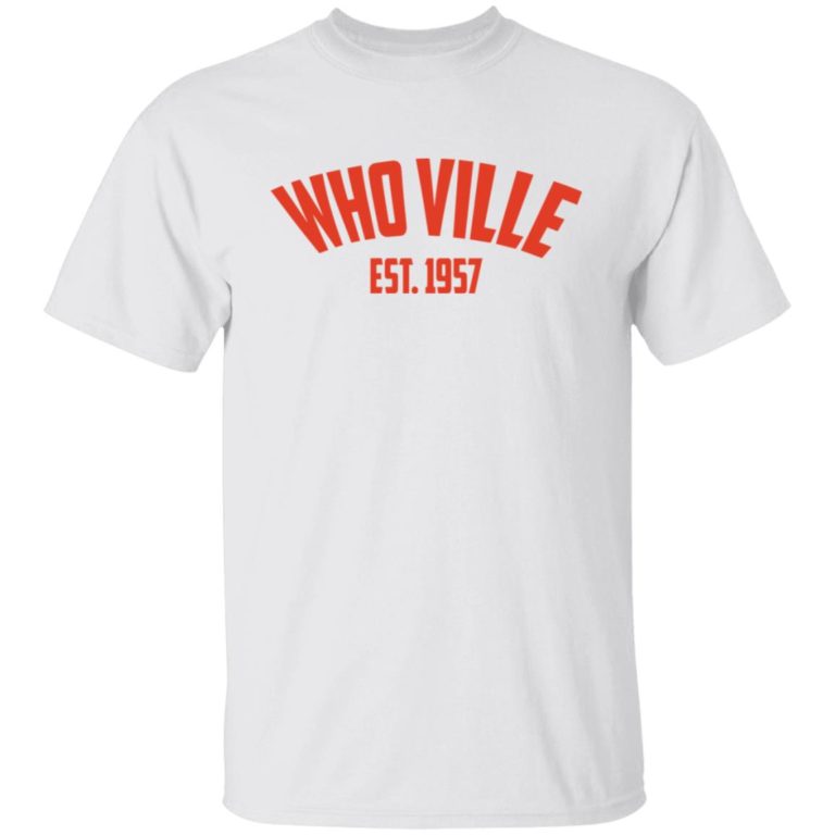 Whoville est 1957 shirt