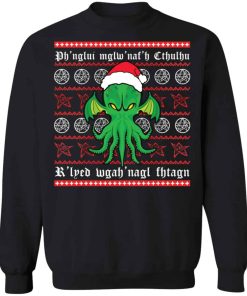 Cthulhu Christmas sweater