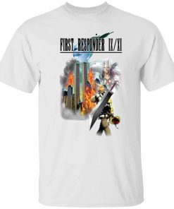 First responder 9/11 final fantasy shirt