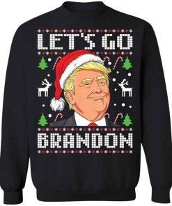 Donald Trump let’s go brandon Christmas sweater