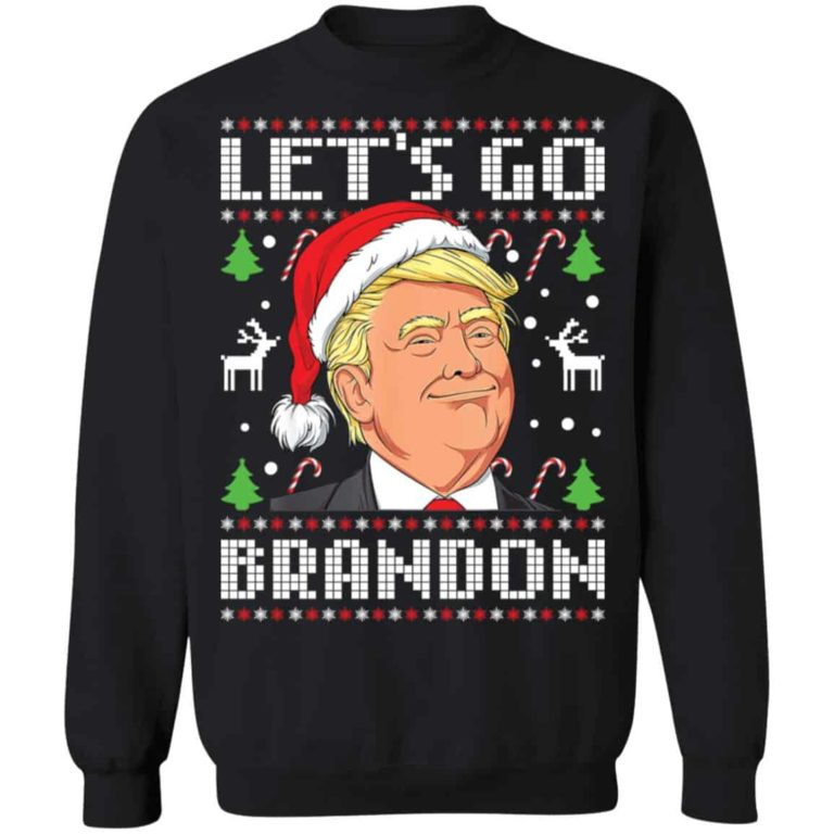 Donald Trump let’s go brandon Christmas sweater
