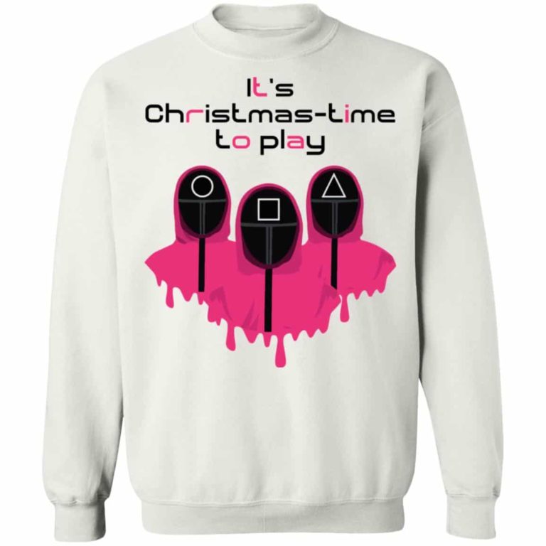 It’s Christmas time to play Squid Game Christmas sweater