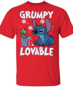 Stitch Grumpy but lovable Christmas sweatshirt