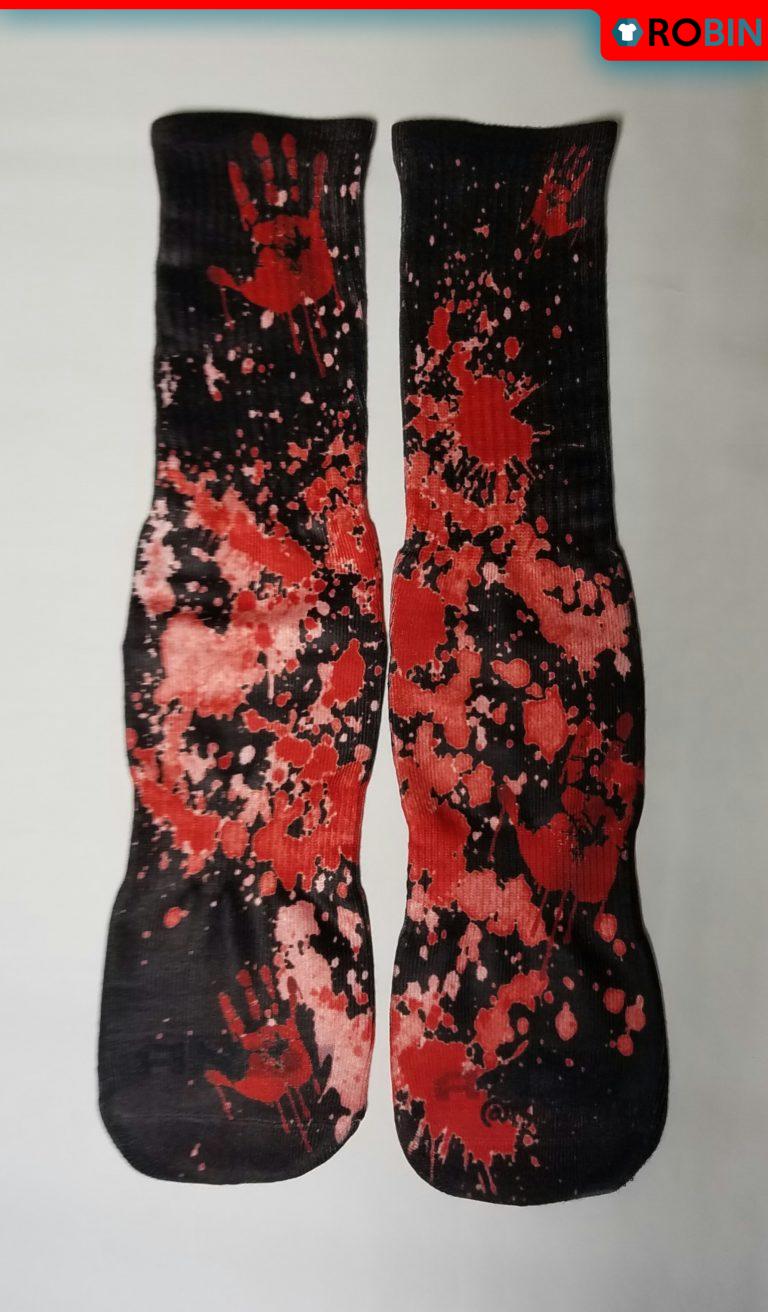 Redrum black socks