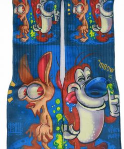 Ren and Stimpy Socks