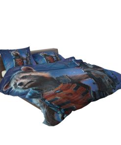 Rocket Raccoon Guardians of the Galaxy Bedding Set