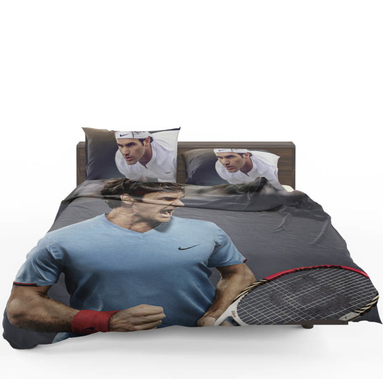 Roger Federer Wimbledon Tennis Bedding Set