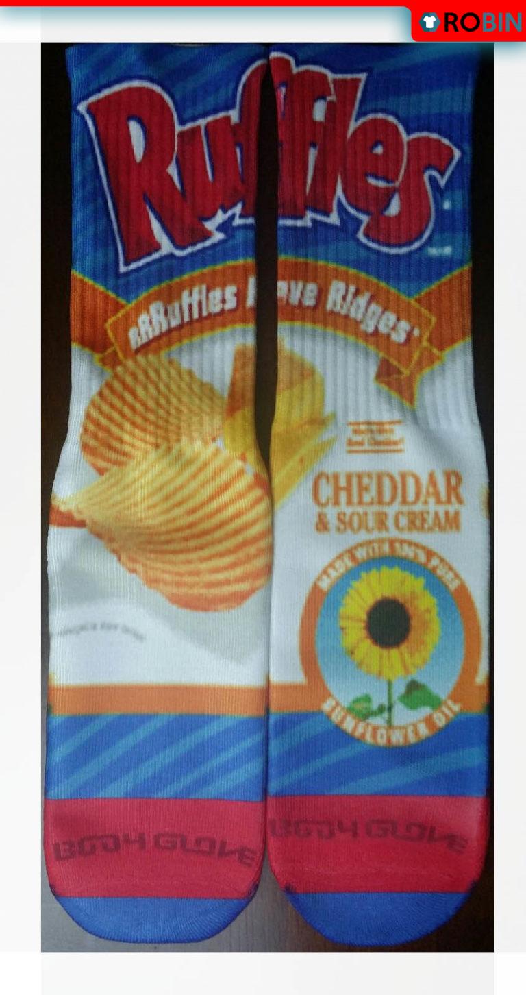 Ruffles Chips Socks