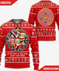 Sailor Moon Ugly Christmas Sweater Anime Xmas Gifts Idea