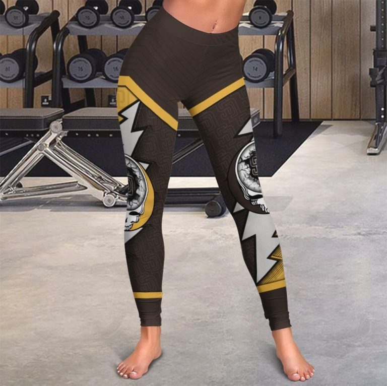 San Diego Padres Grateful Dead High Waist Leggings