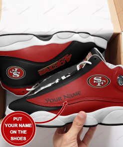 San Francisco 49ers Football Personalized Air JD13 Shoes San Francisco 49ers Football Personalized Air JD13 Shoes