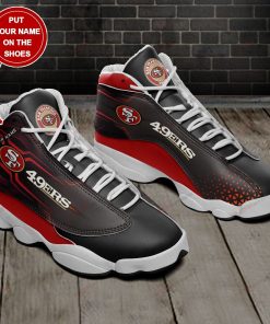San Francisco 49ers Personalized Air Jordan 13 Sneakers