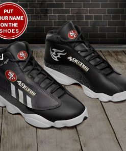 San Francisco 49ers Personalized Football Air JD13 Custom Shoes