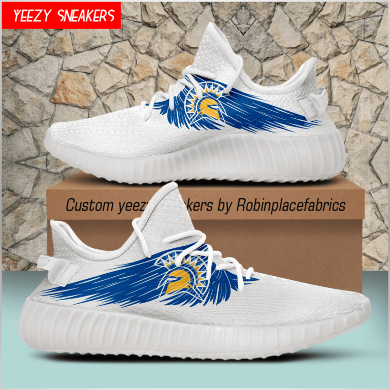 San Jose State Spartans Yeezy Boost Sneakers