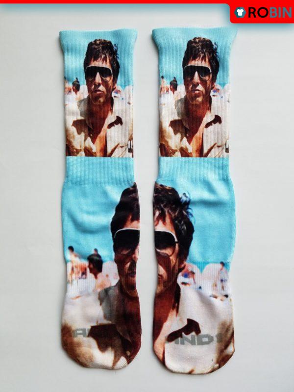 Scarface beach socks