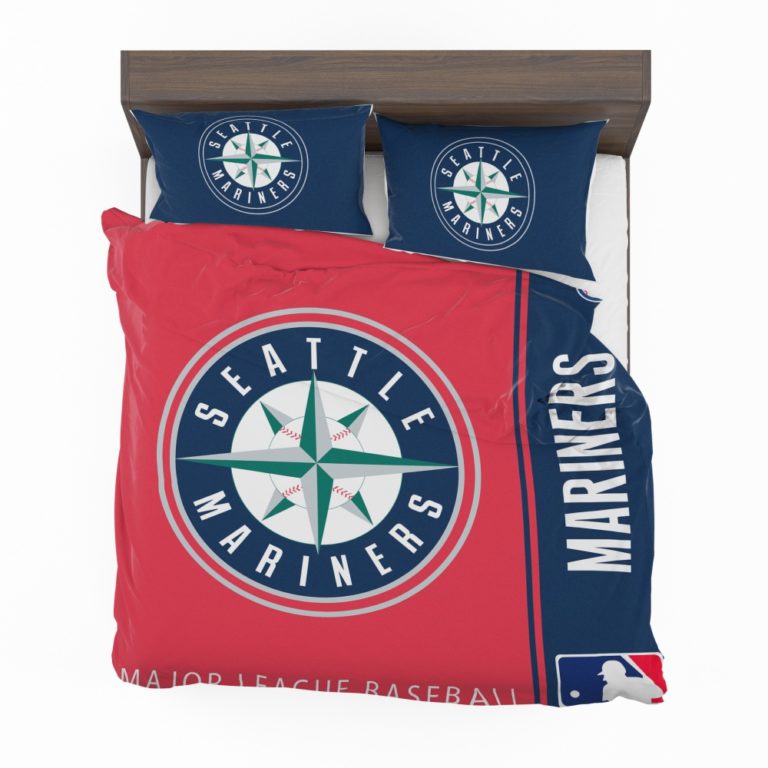 Seattle Mariners MLB Baseball American League Bedding Set