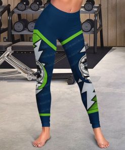 Seattle Seahawks Grateful Dead High Waist Leggings