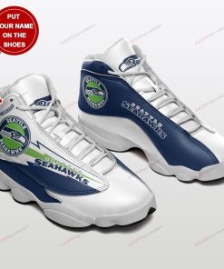 Seattle Seahawks Personalized Air JD13 Custom Sneakers