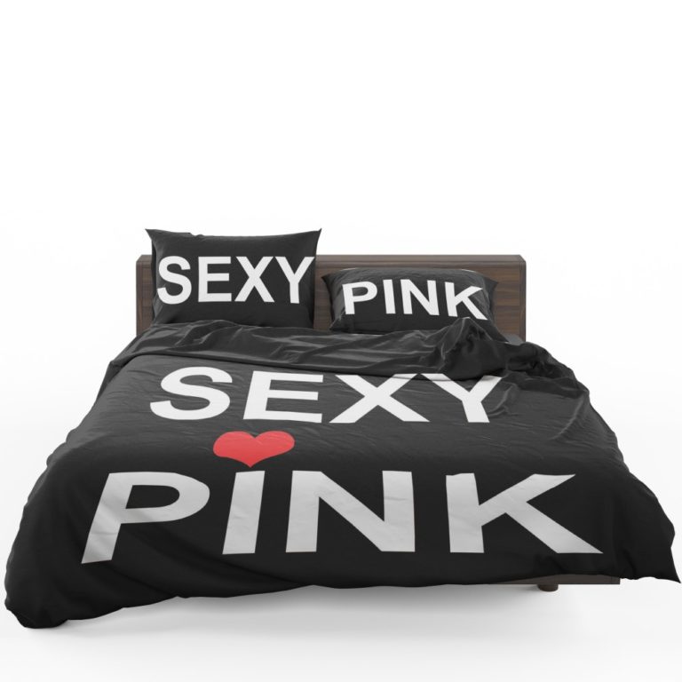 Sexy Pink Victoria’s Secret Duvet cover and Pillow Case