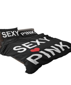 Sexy Pink Victoria’s Secret Duvet cover and Pillow Case