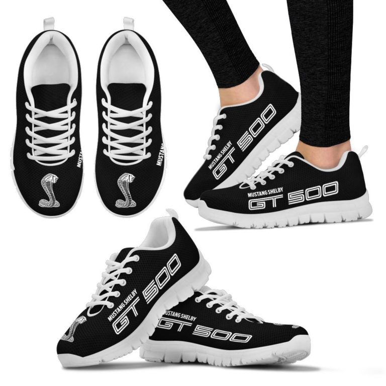 Shelby GT500 Breathable Running Shoes Black