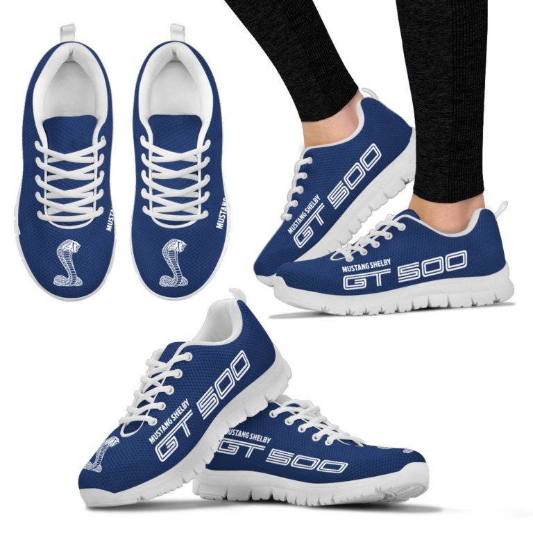 Shelby GT500 Breathable Running Shoes – Sneakers Blue