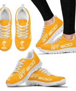 Shelby GT500 Breathable Running Shoes Yellow