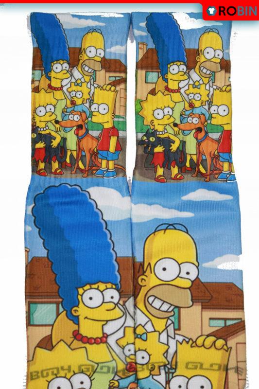 Simpsons Socks