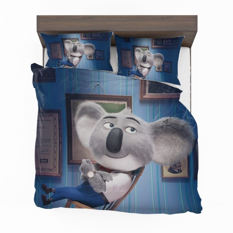 Sing Movie Buster Moon Koala Bedding Set