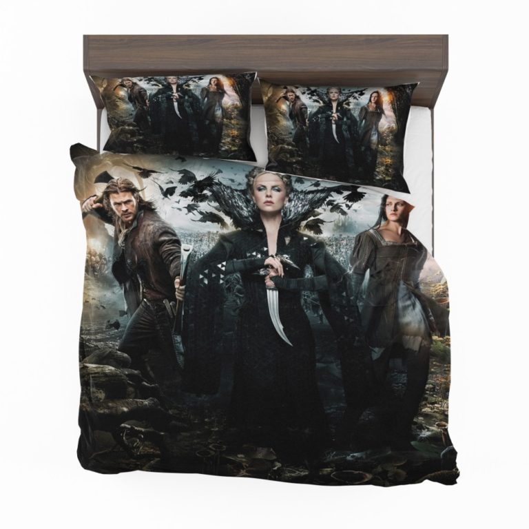 Snow White And The Huntsman Movie Charlize Theron Chris Hemsworth Kristen Stewart Bedding Set