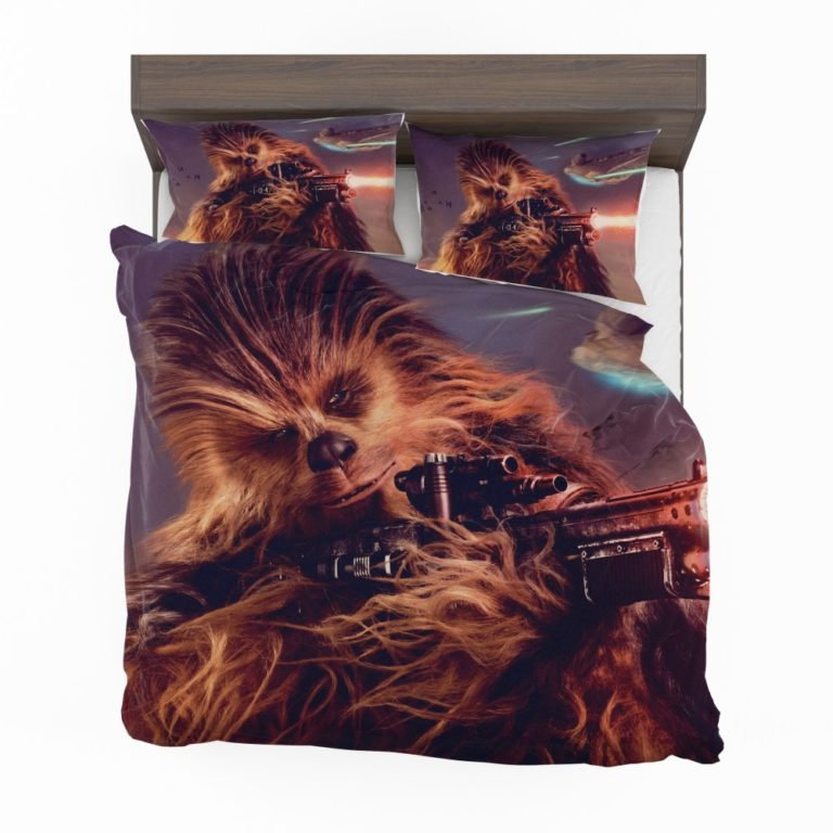 Solo A Star Wars Story Movie Chewbacca Bedding Set (Duvet cover and Pillow Case)