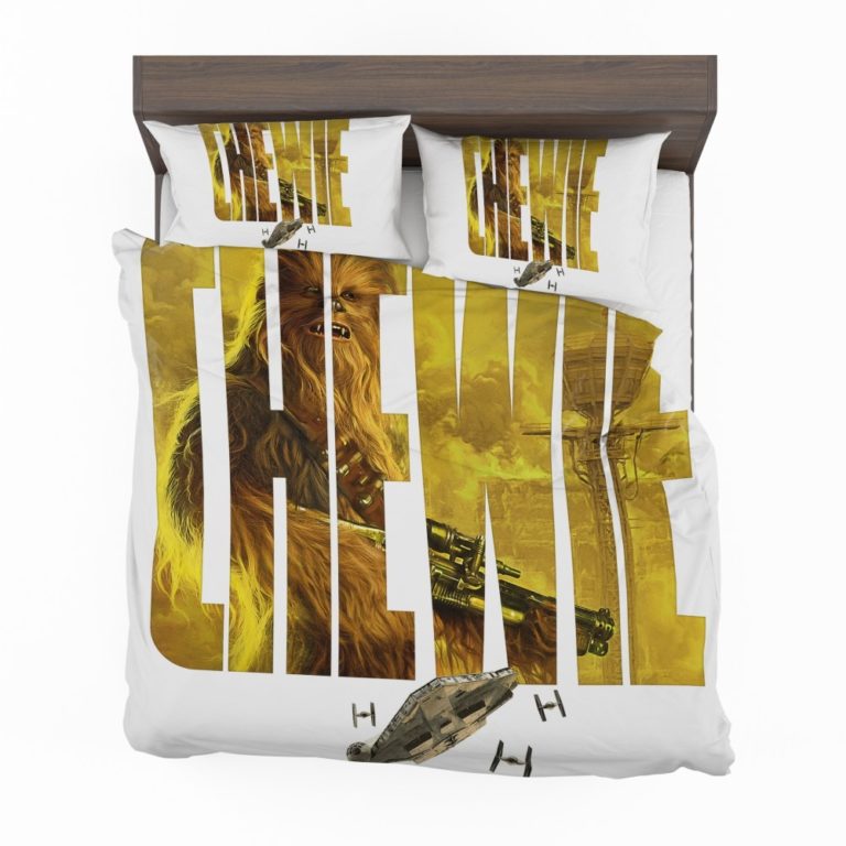 Solo A Star Wars Story Movie Chewbacca Star Wars Bedding Set
