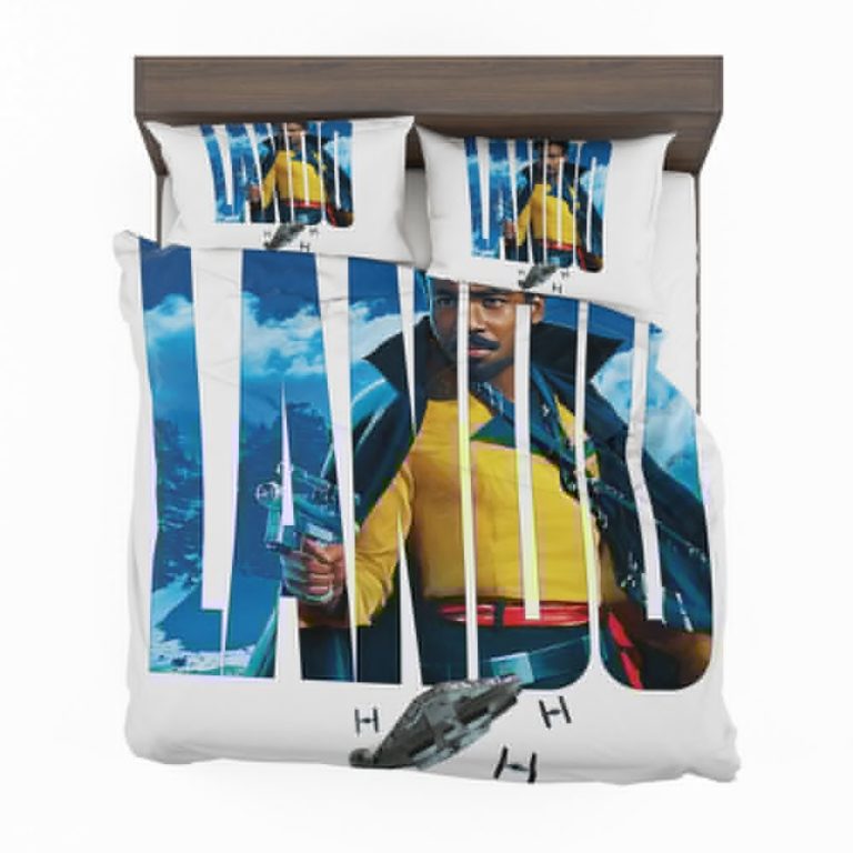 Solo A Star Wars Story Movie Donald Glover Lando Calrissian Star Wars Bedding Set (Duvet cover and Pillow Case)