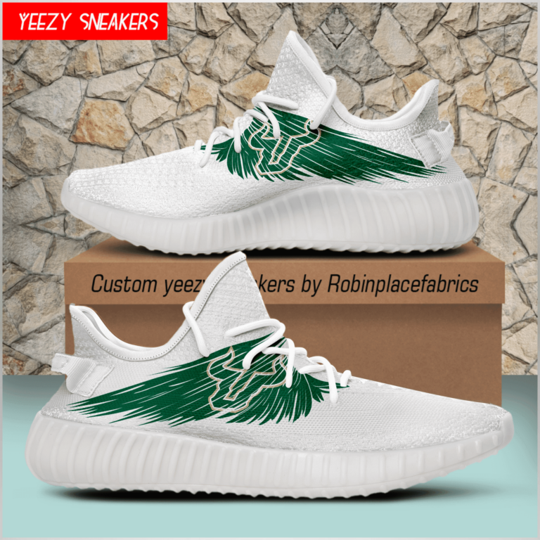 South Florida Bulls Yeezy Boost Sneakers