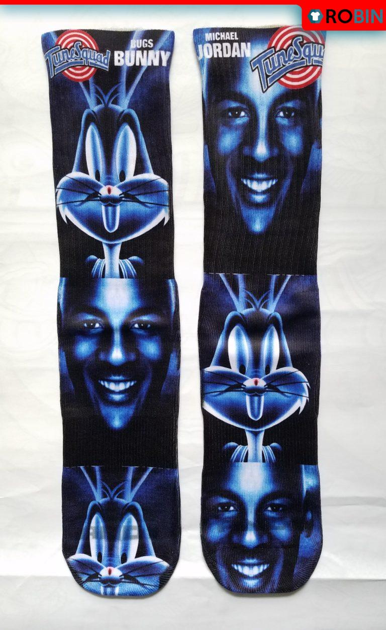 Space Jam Bugs vs Mike Socks