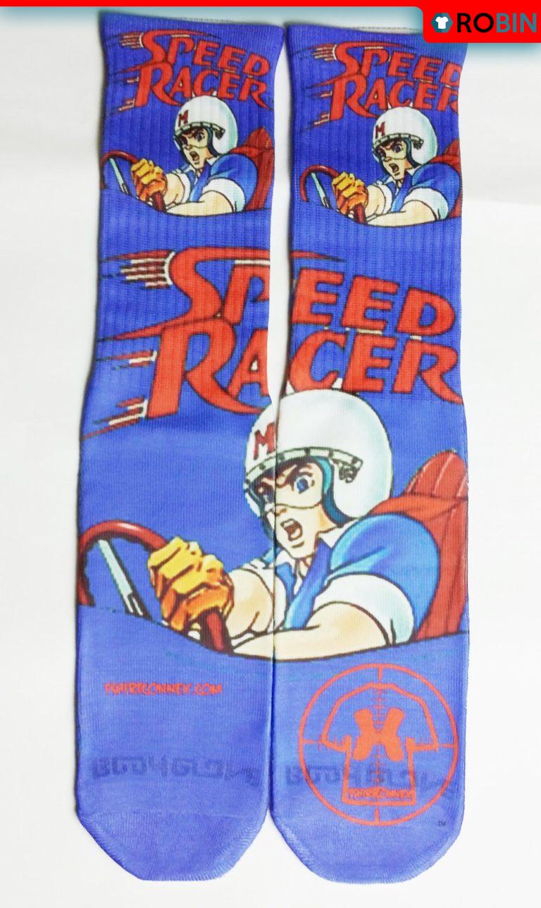 Speed Racer Blue socks