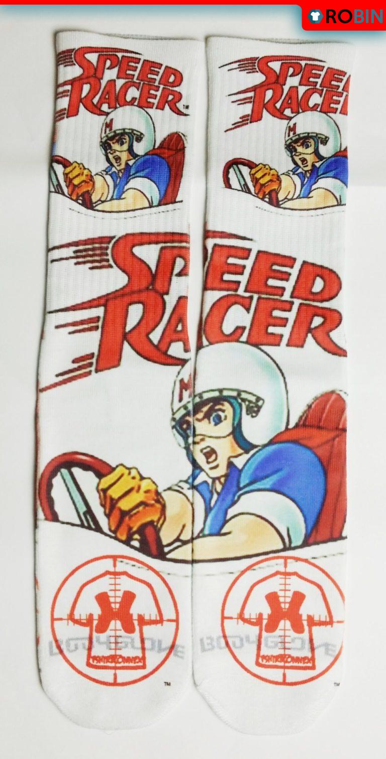 Speed Racer white socks