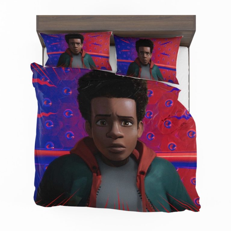 Spider-Man Into The Spider-Verse Movie Avenger Spider Universe Bedding Set