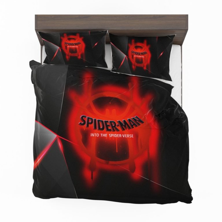 Spider-Man Into The Spider-Verse Movie Marvel MCU Universe Bedding Set