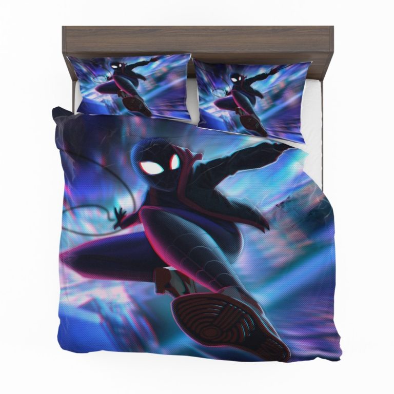 Spider-Man Into The Spider-Verse Movie Miles Morales Bedding Set