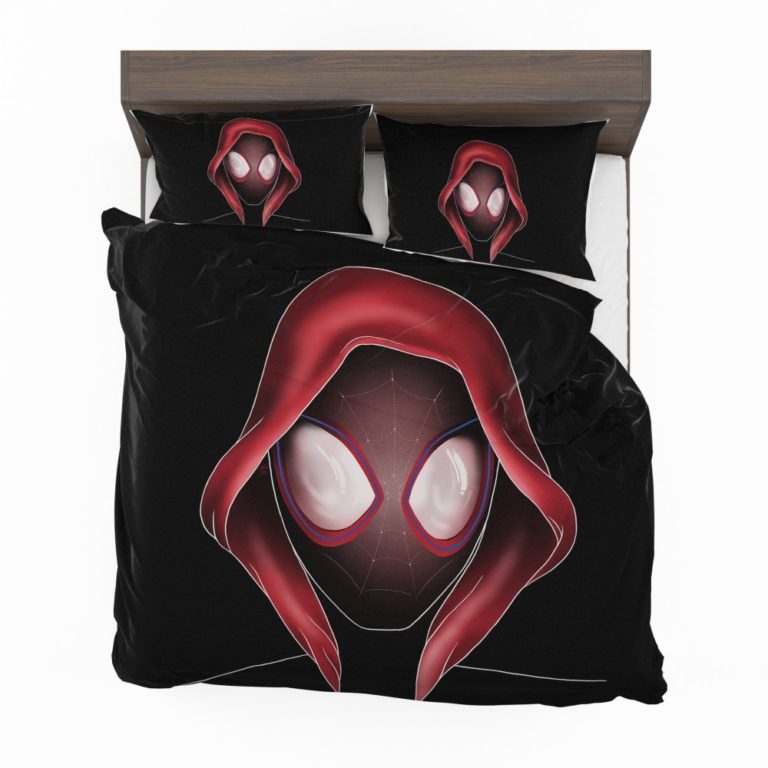 Spider-Man Into The Spider-Verse Movie Miles Morales MCU Bedding Set