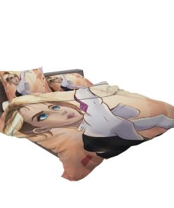 Spider-Man Into The Spider-Verse Movie Spider-Gwen Duvet cover and Pillow Case