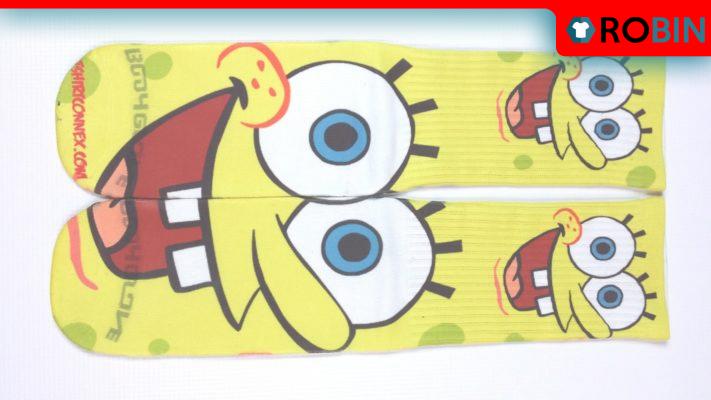 Spongebob Big face socks